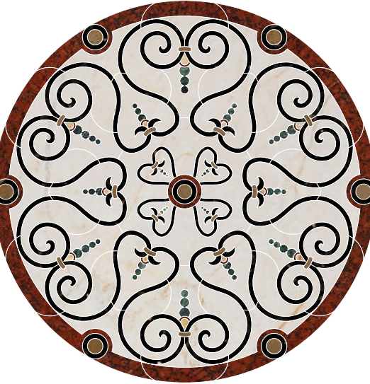 Gisella Round Medallion